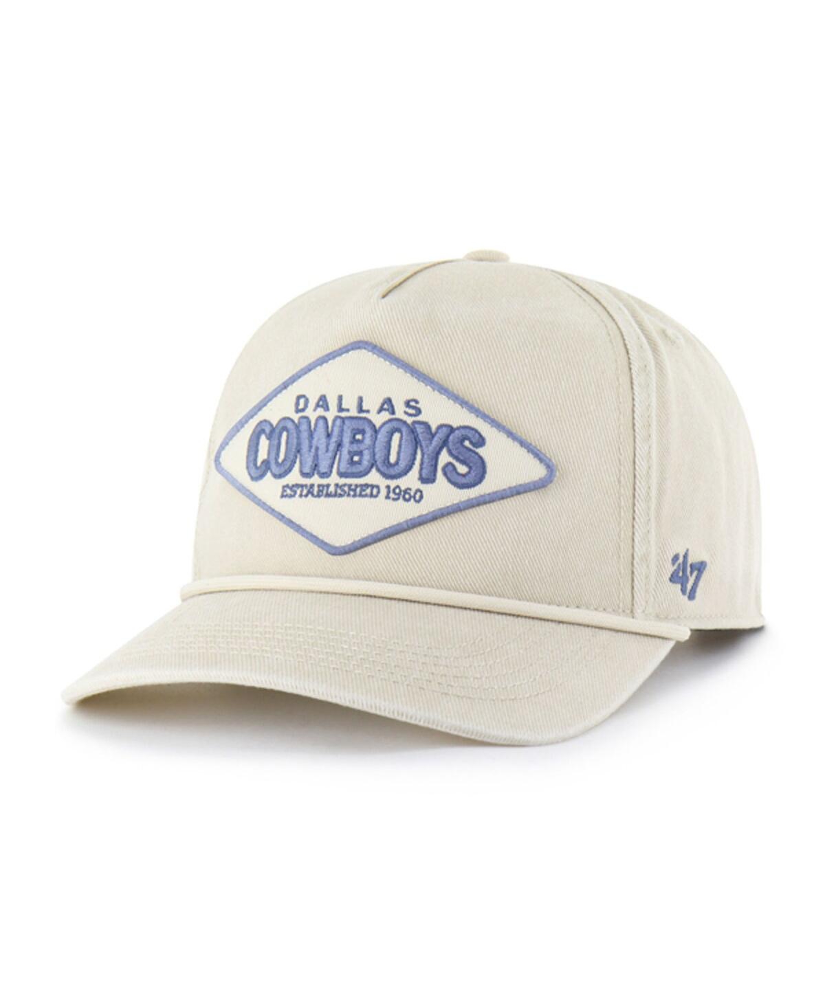 47 Brand Men's Khaki Dallas Cowboys Cairn Hitch Adjustable Hat In Neutral