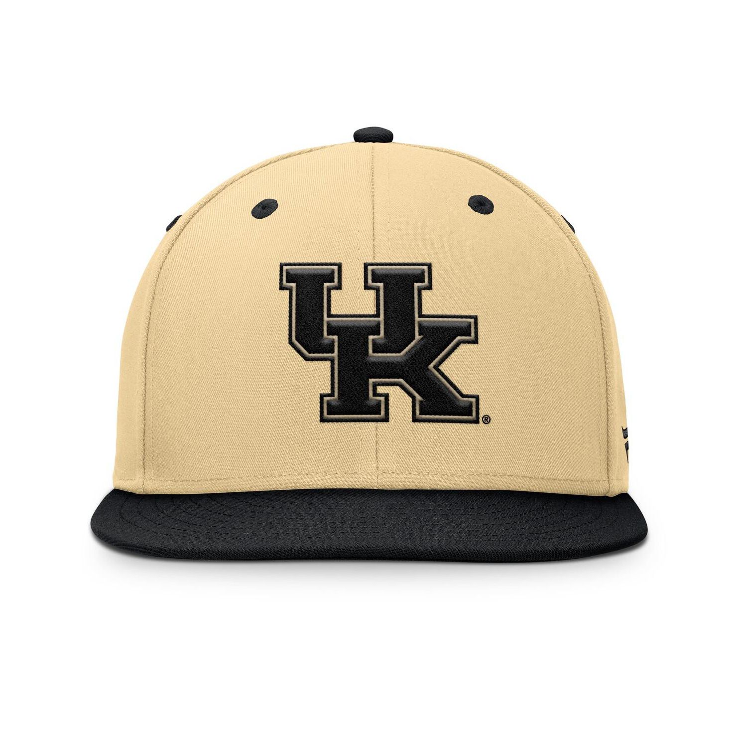 Men's Khaki/Black Kentucky Wildcats Balance Fitted Hat