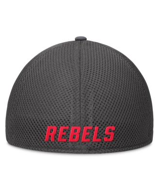 Men's Gray Ole Miss Rebels Clincher Flex Hat