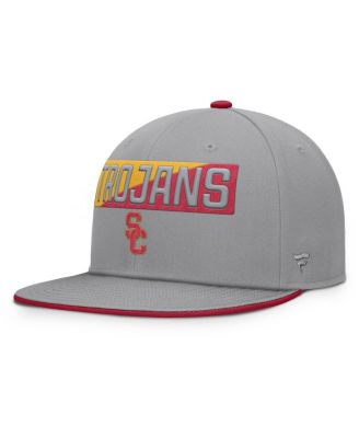 Fanatics - Men's Gray USC Trojans Duo Snapback Hat