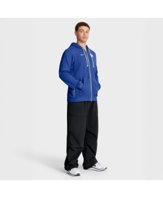 Men's Royal Kentucky Wildcats 2025 Sideline Standard Issue Dri-FIT Full-Zip Hoodie