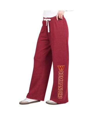 G-III 4Her by Carl Banks - Women's Burgundy Washington Commanders Field Sweatpants