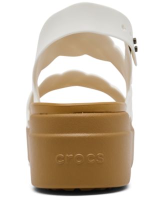 Women's Brooklyn Woven Low Wedge Sandals from Finish Line