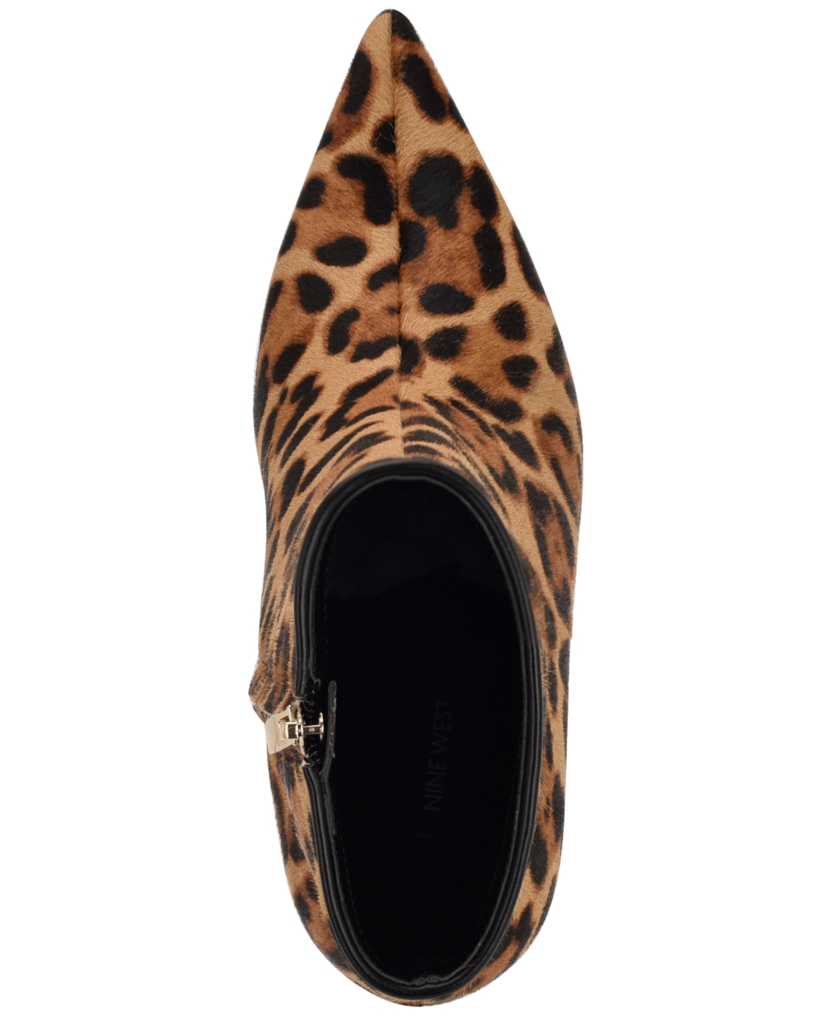 Nine West Women's Narend Pointy Toe Stiletto Dress Booties In Animal Print
