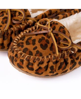 Women's Cally Leopard Print Slippers