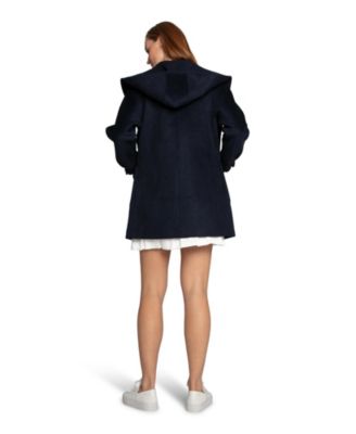 Belle & Bloom Women's Next To You Hooded Wool Blend Coat - Macy's