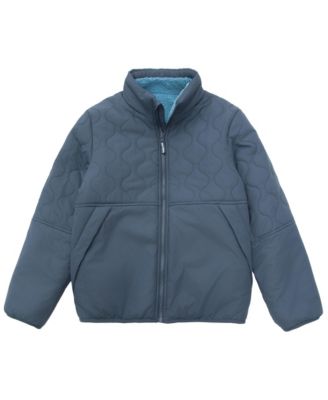 Little and Big Boys' Reversible Lightweight Fleece Jacket