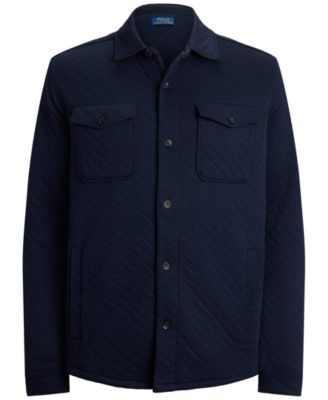 Men's Big & Tall Quilted Shirt Jacket