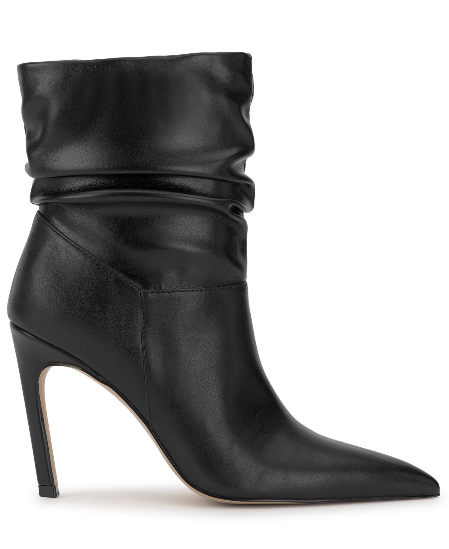 Женские ботинки Jessica Simpson Welina Pointed-Toe Slouch Booties, цвет: Чёрный гладкий — фото 2