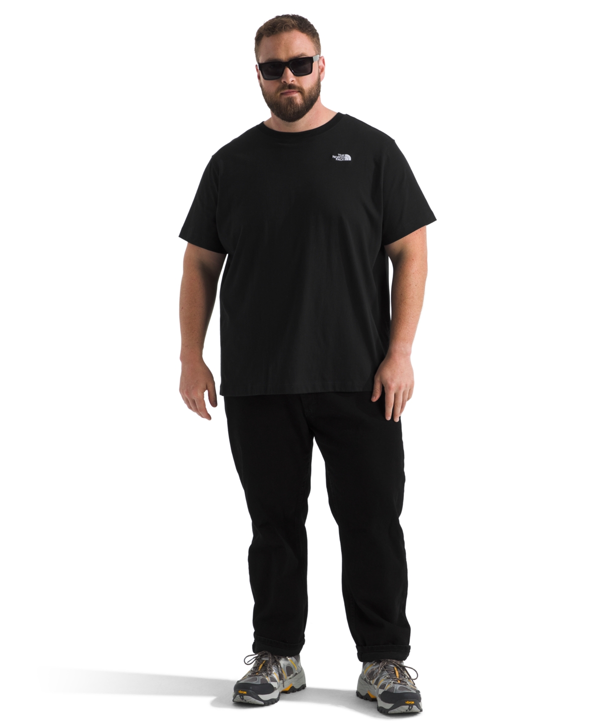 The North Face Men's Big Evolution Simple Dome Short Sleeve T-shirt In Black