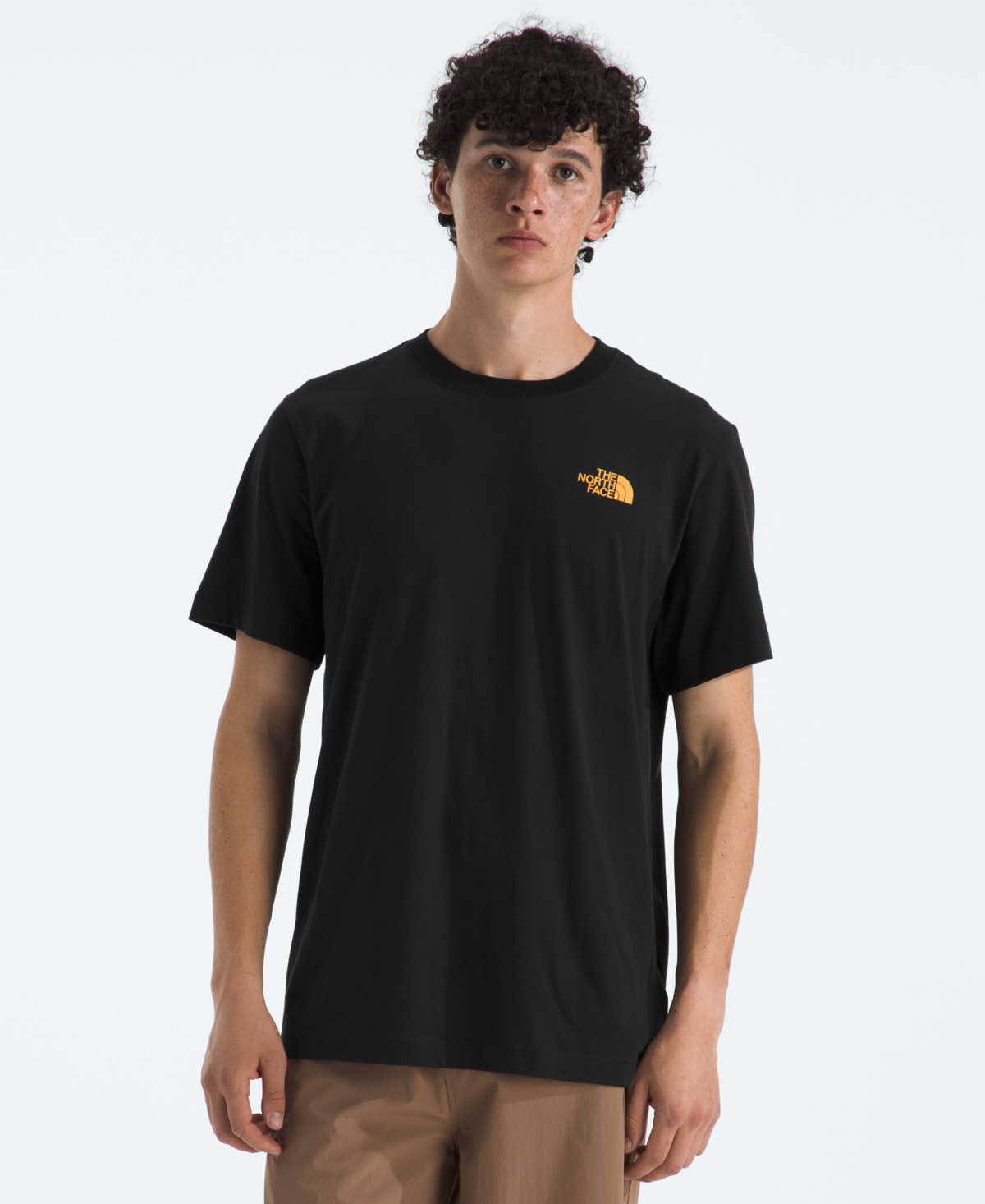The North Face Ss Collage Tee In Black