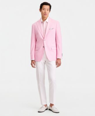 Men's Slim-Fit Patterned Blazer