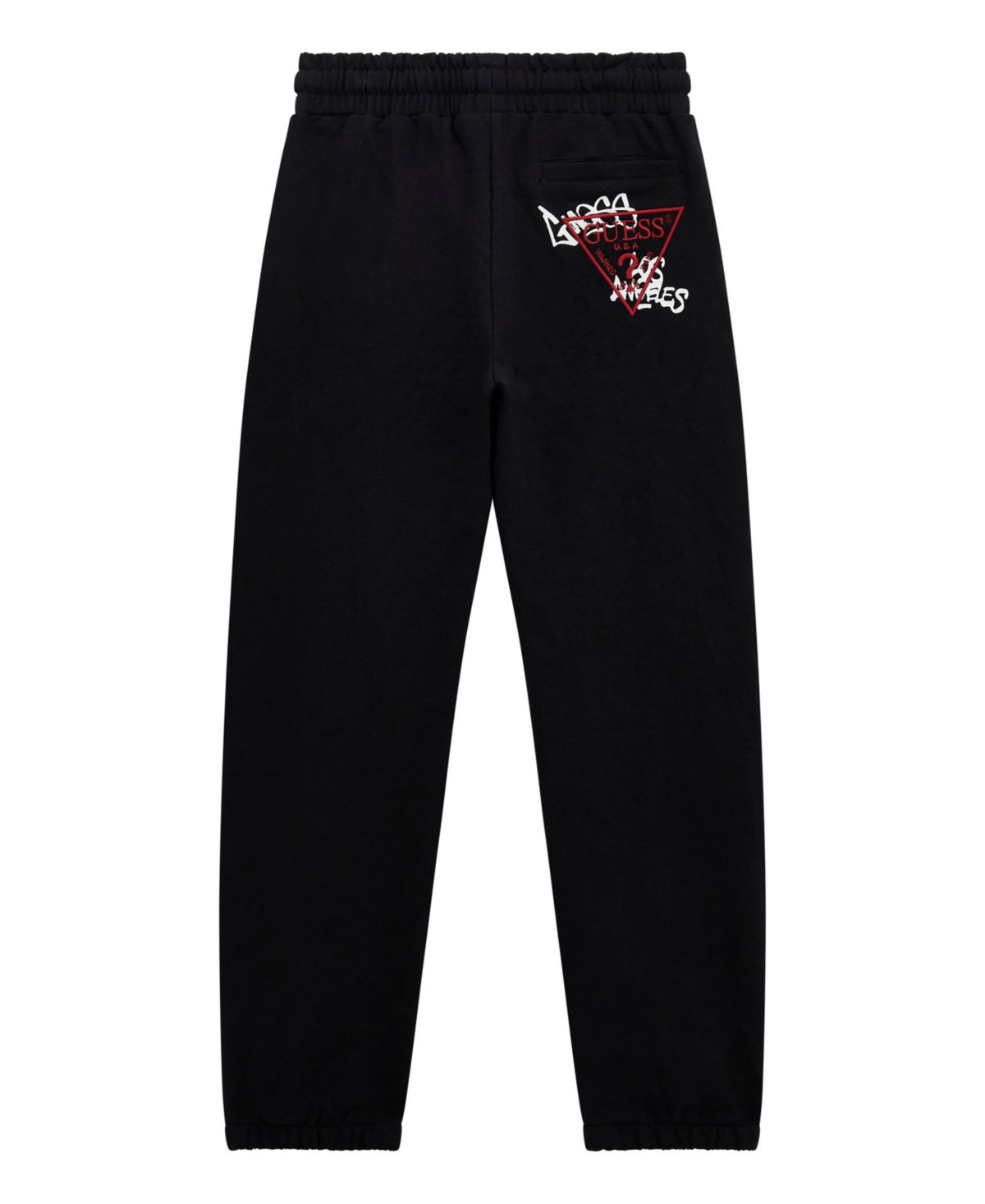 Guess Big Boys Pull On French Terry Sweatpants In Black