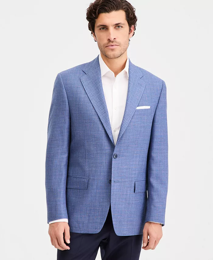 Men's Classic-Fit Silk & Wool Blend Sport Coat