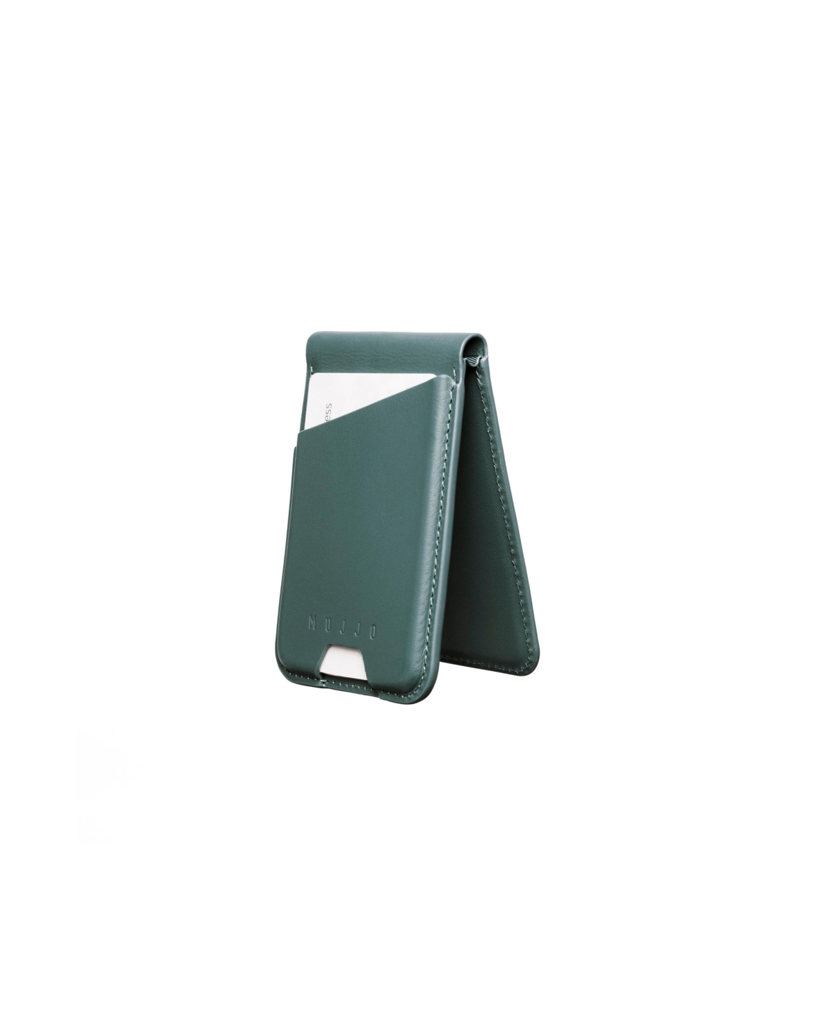 Mujjo MagSafe Wallet Stand - Livid Green