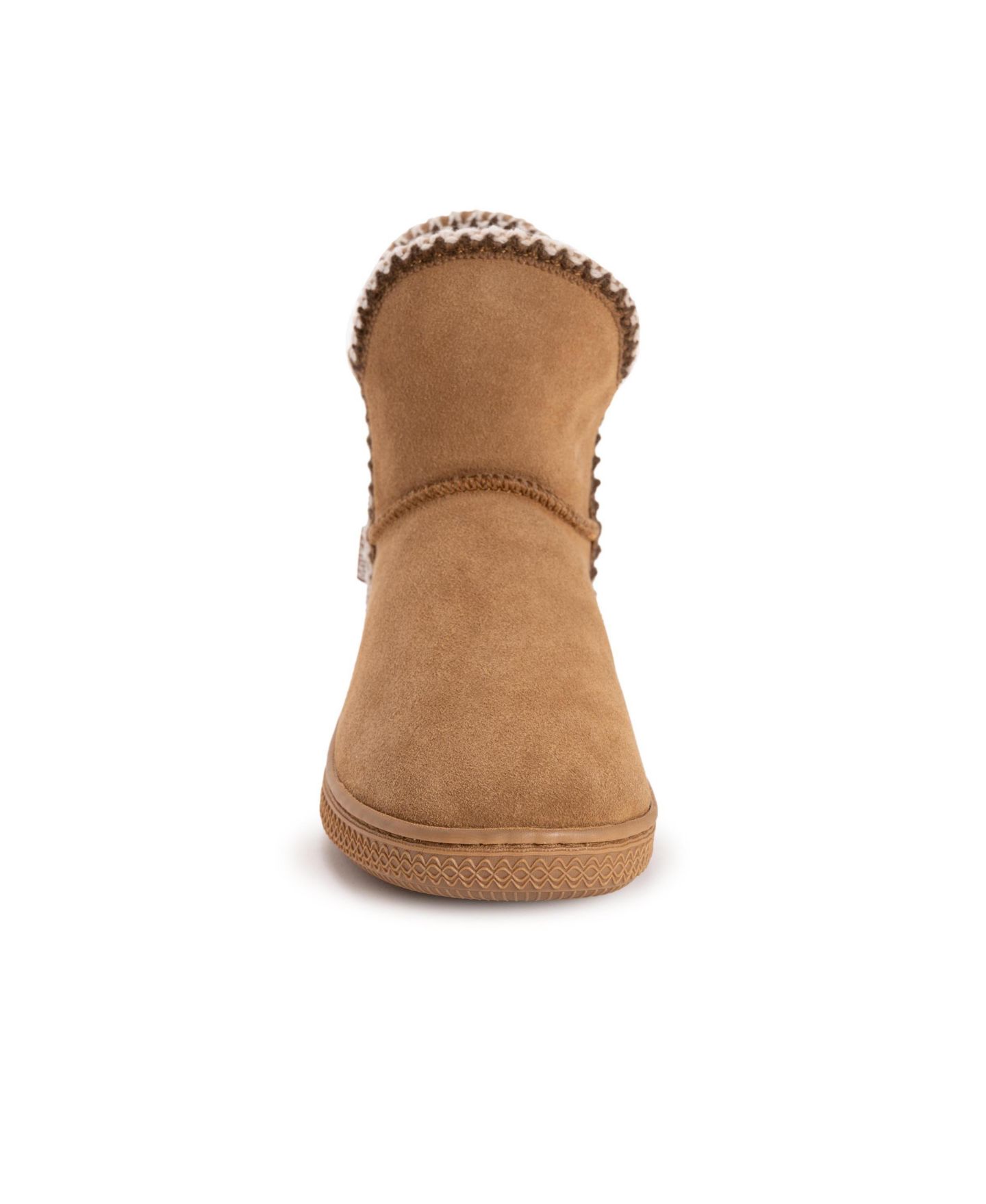 Женские тапочки MUK LUKS Amira Paige Slipper, цвет: Серо-коричневый — фото 4