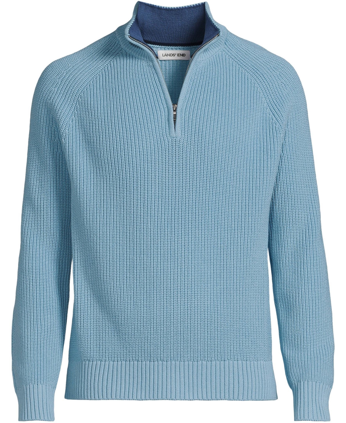 Lands' End Men's Drifter Quarter Zip Sweater