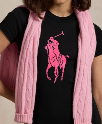 Women's Pink Pony Crewneck T-Shirt