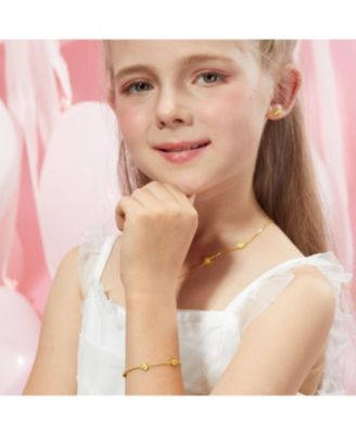 Petit Bubble Necklace in Yellow