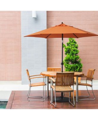 9-Foot Steel Market Patio Umbrella