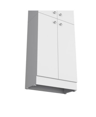 Pantry Cabinet Coahoma, Kitchen, White