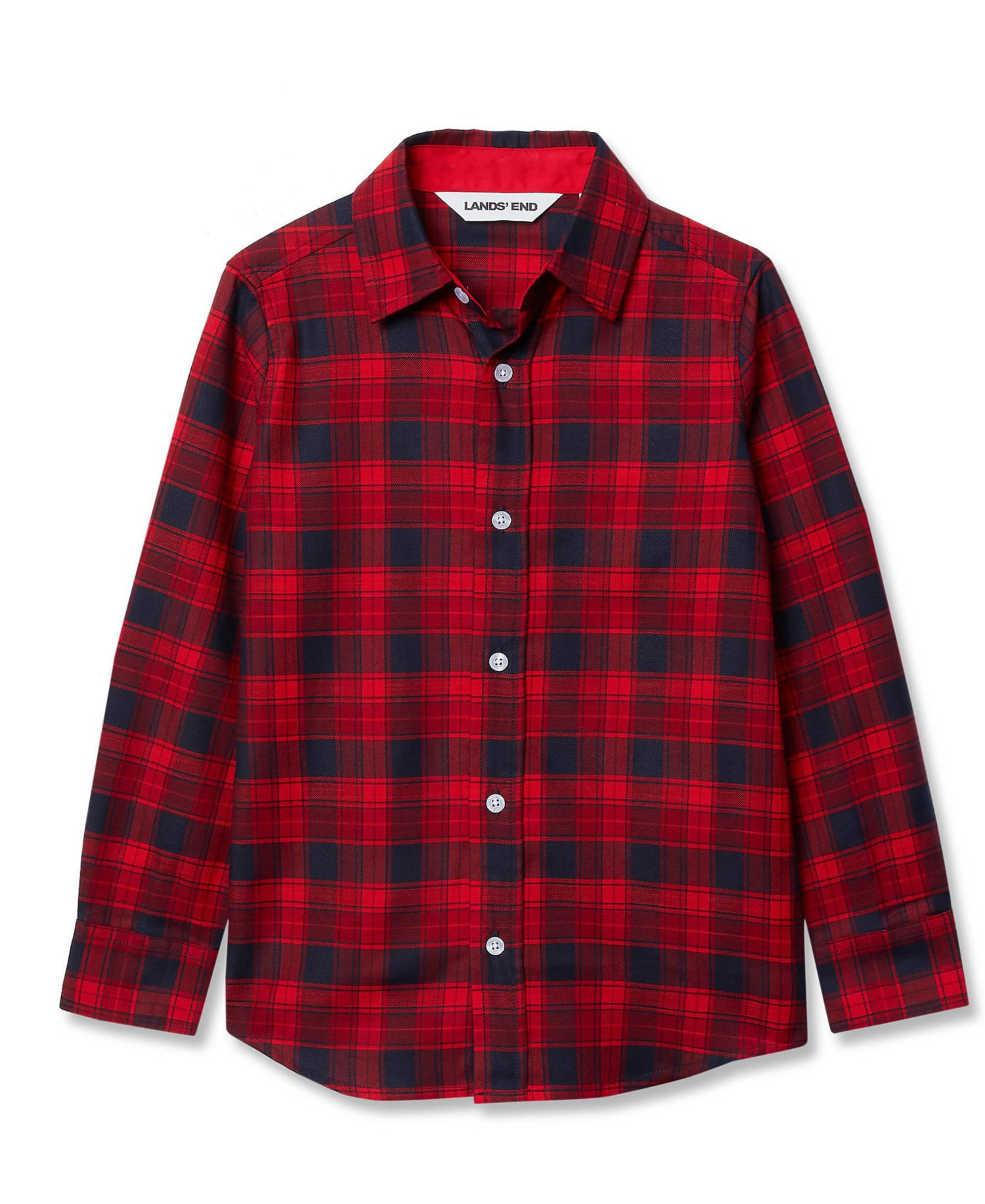 Boys Long Sleeve Poplin Shirt