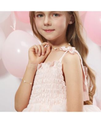 Petit Rosie White Necklace