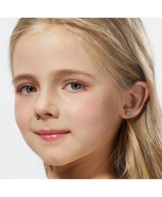 Petit Bubble Earrings in Sky Blue