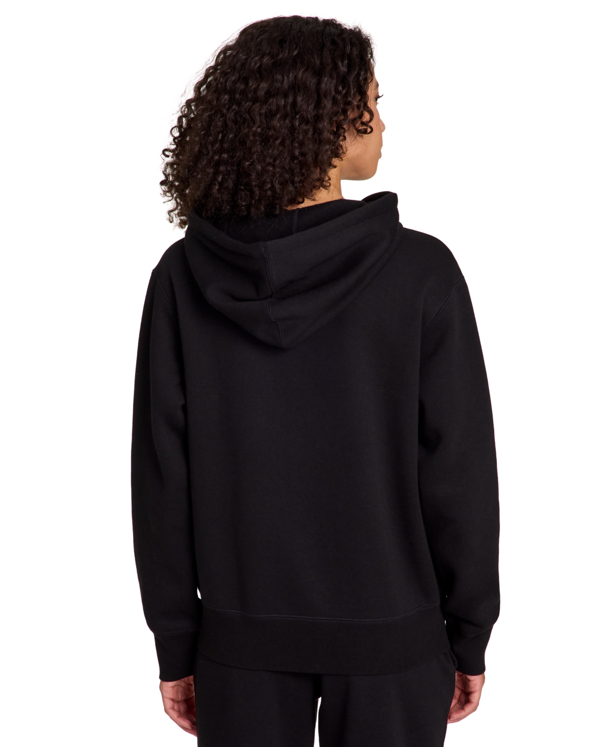 Reebok French Terry Top In Black