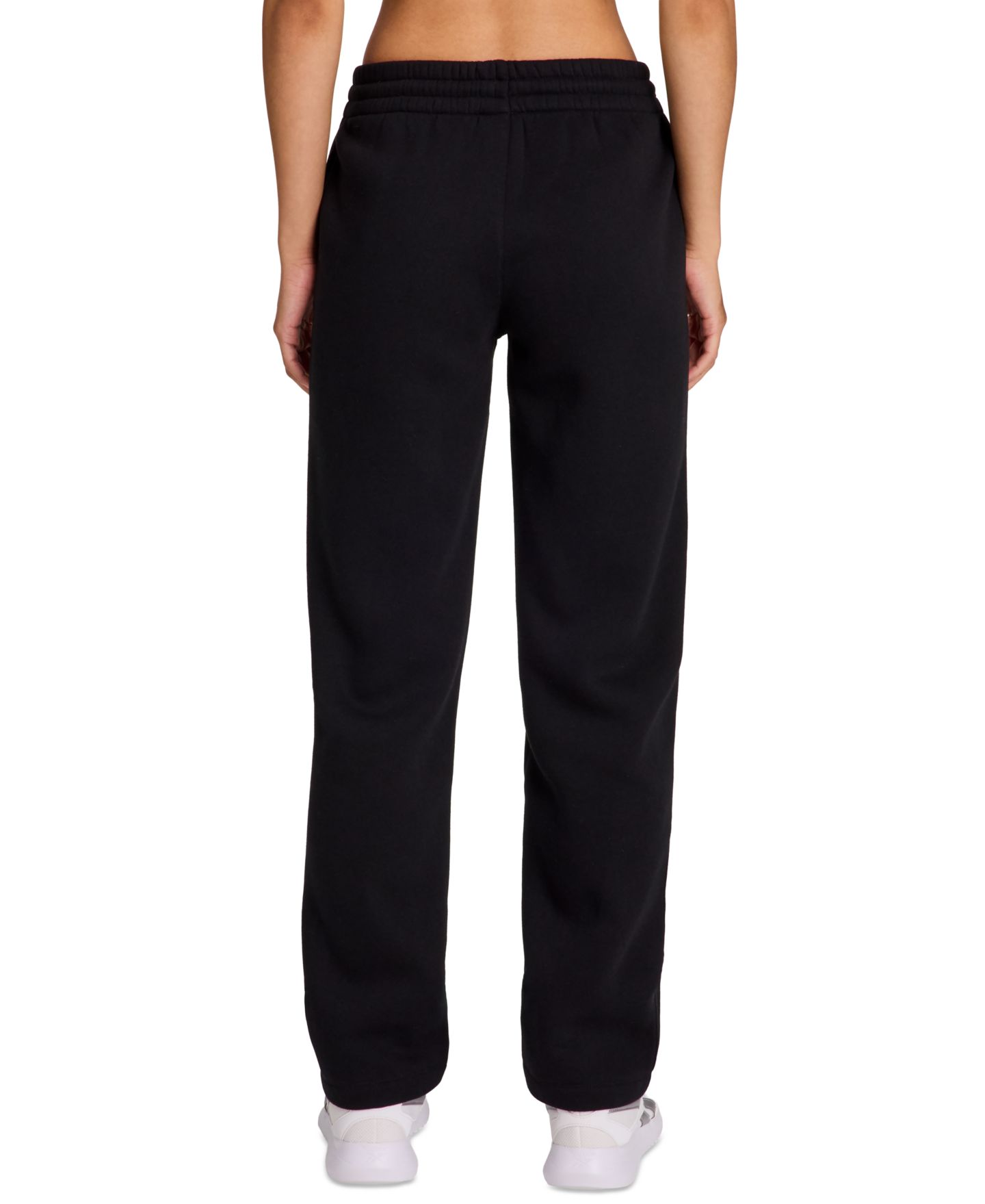 Женские брюки Reebok Straight Leg Sweatpants, цвет: Чёрный — фото 5