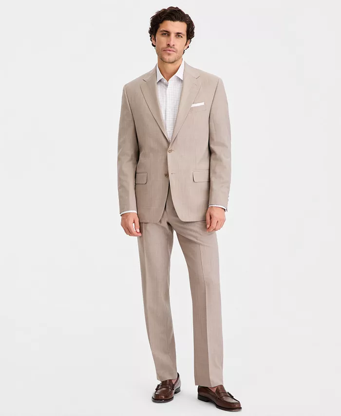 Men's Classic Fit Wool Blend Suit Separates Jacket - thumbnail 4