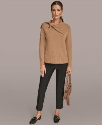 Women's Zip Neck Sweater