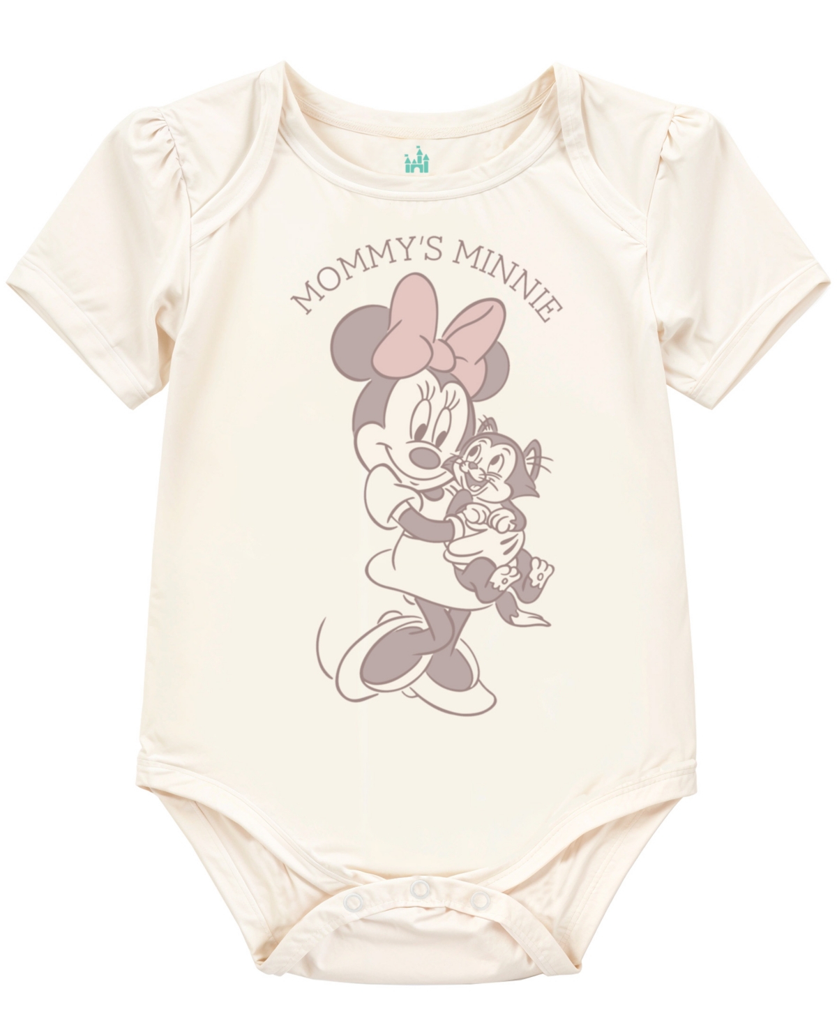 Disney Baby Girls 3-piece Minnie Cardigan, Bodysuit And Pants Set In Blue