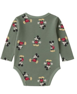 Baby Boys' Mickey Mouse Bodysuit, Hat and Pants, 3-Piece Set