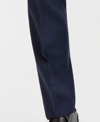 Men's Classic-Fit Pinstripe Suit Separate Pants