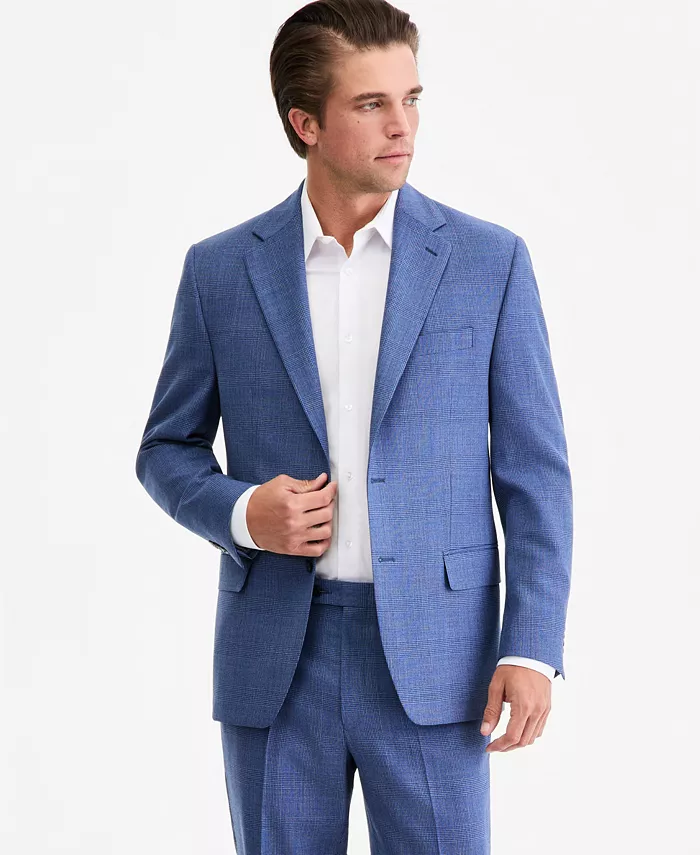 Men's Classic Fit Wool-Blend Suit Separates - thumbnail 9