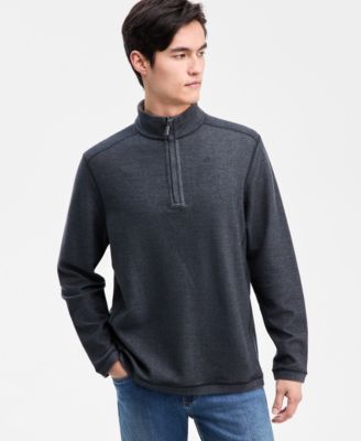 Men's Bayview Reversible Quarter-Zip Sweater