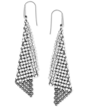 image of Swarovski Earrings, Crystal Fan Earrings