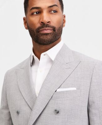 Men's Classic-Fit Wool-Blend Stretch Solid Suit Jacket