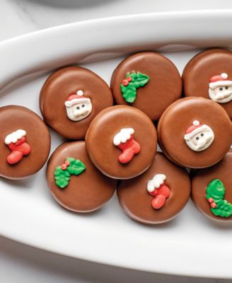 Bissinger's Christmas Milk Chocolate Cookies, 12 Pieces