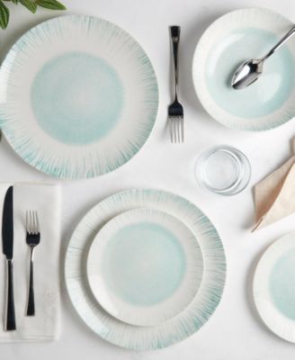 Laguna Aqua 12 Pc. Dinnerware Set, Service for 4