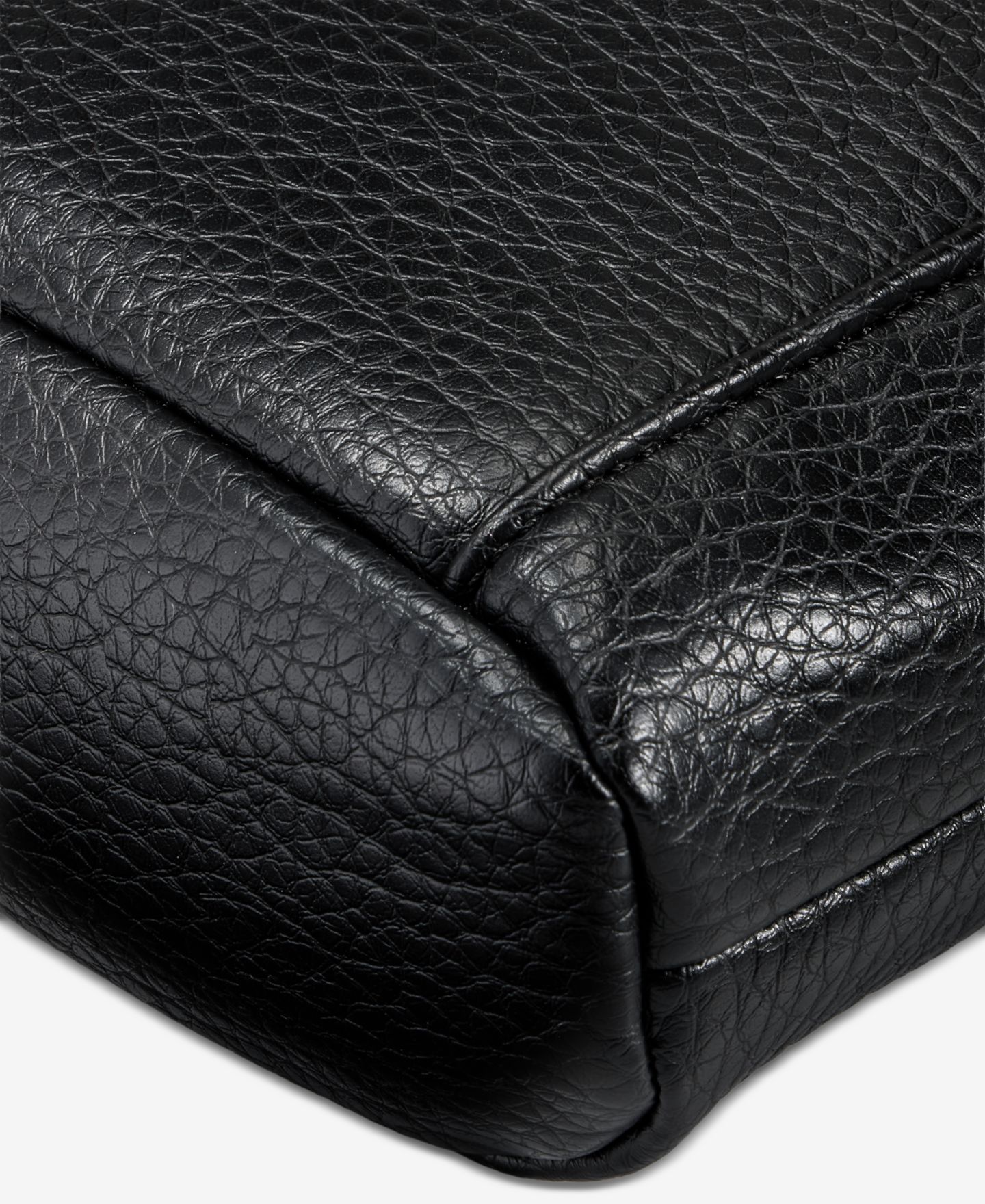 Женская сумка Giani Bernini Colorblock Pebble Crossbody, цвет: Чёрный — фото 4