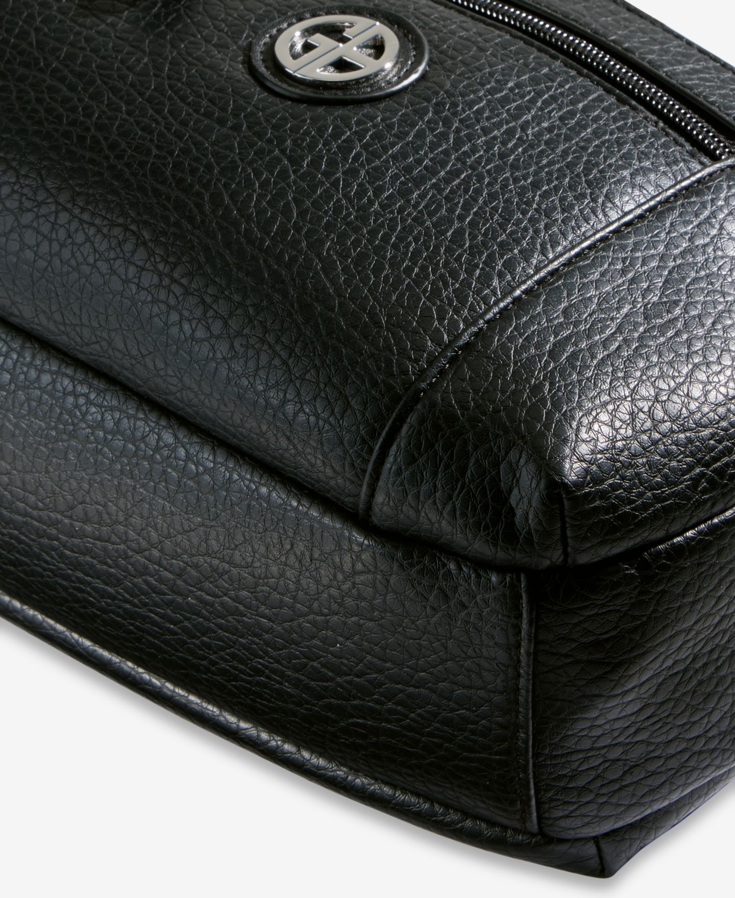 Женская сумка Giani Bernini Small Pebble Hobo, цвет: Чёрный — фото 5