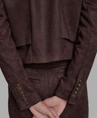 Women's Open-Front Collarless Jacket