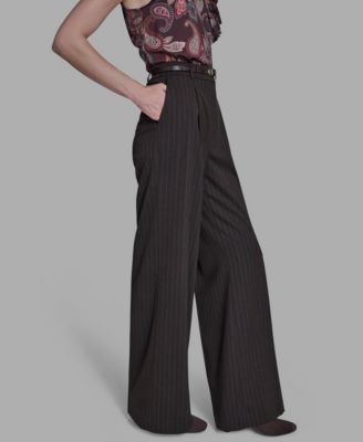 Women's Pleated Wide Leg Pants