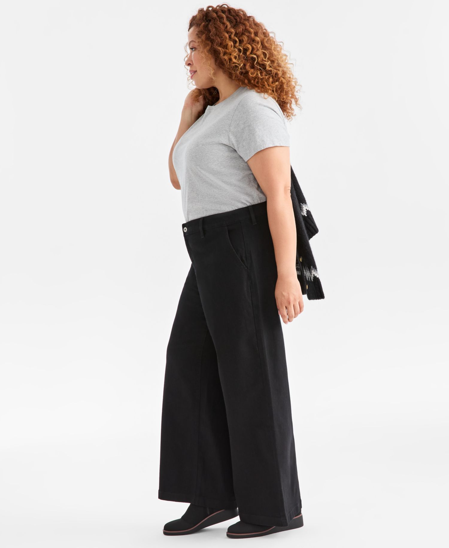 Women's High-Rise Wide-Leg Jeans