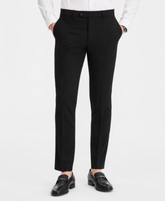 Men's Modern-Fit Wool TH-Flex Stretch Suit Separates Pant