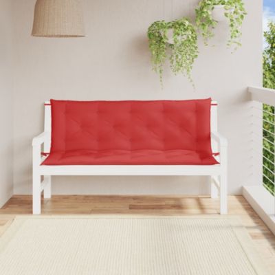 Garden Bench Cushions 2 pcs 59.1"x19.7"x2.8" Oxford Fabric