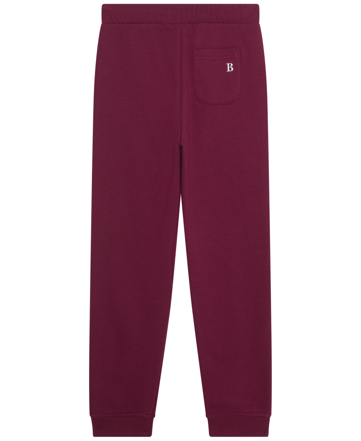 B By Brooks Brothers Big Boys Drawstring Sweatpants In Burgundy