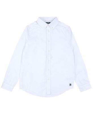 B By Brooks Brothers - Big Boys Long Sleeve Solid Shirt